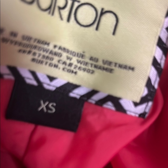 Burton Pink snow Pants XS - Picture 6 of 6
